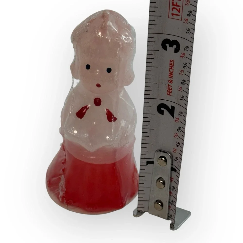Christopher Radko Vermont Country‎ Store Girl Caroler Christmas Candle 3.5